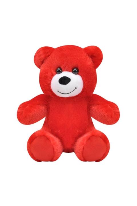 Isben Gift & Design Sevimli Peluş Ayıcık Kırmızı