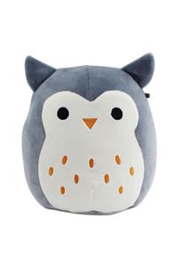 Neco Gri Baykuş Squishmallows 20 cm Peluş Oyuncak Seri 1