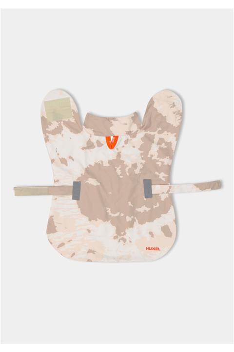 HUXEL Reflektör Detaylı Batik Kahve Yağmurluk