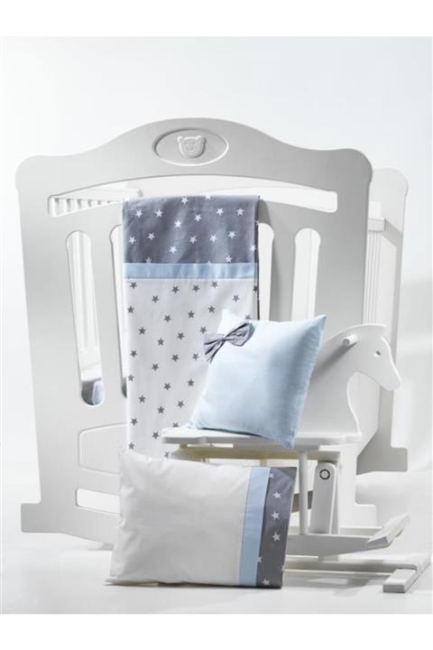 Momi Shop Nana Bebek Nevresim Takımı Mavi