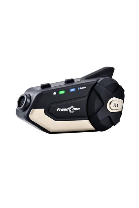 FreedConn R1 Plus Kameralı Motosiklet Intercom Cihazı Görüşme