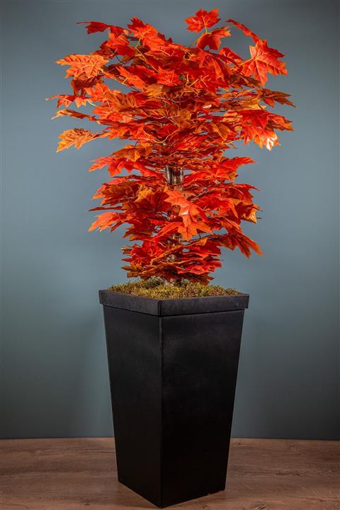 YAPAY ÇİÇEKÇİNİZ 140 Cm Sonbahar Renkli Çınar Ağacı