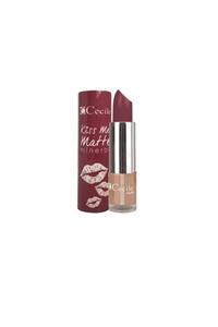 Cecile Kiss Me Matte Mineral Mat Ruj 316