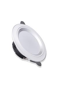 Noas Led Spot 5w Beyaz Gümüş Kasa - Beyaz Işık Smd