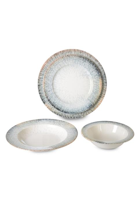 İpek Züccaciye Beyaz Porselen Yemek Takımı 24 Parça