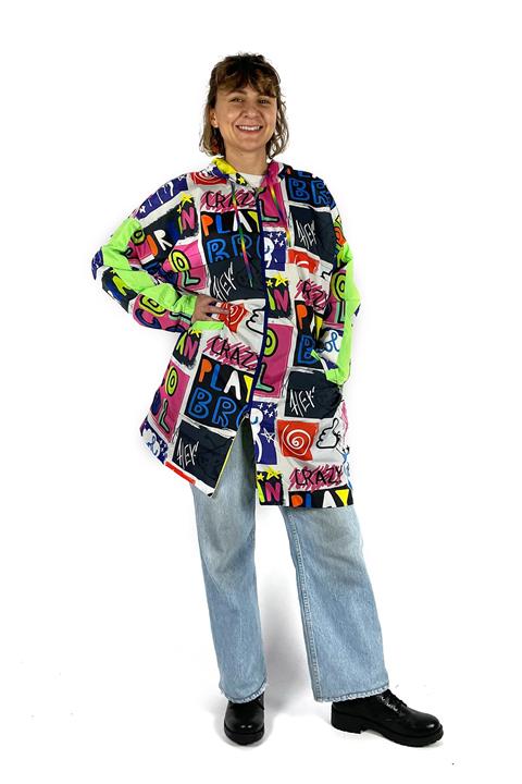 Bohoyasam Unisex Enerjik Yağmurluk Ceket