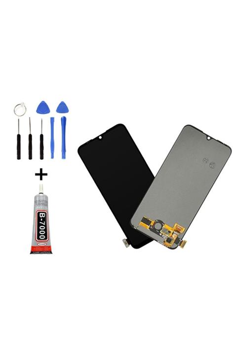 Tk Tech Xiaomi Mi A3 Lcd Ekran Dokunmatik Siyah Tamir Seti Yanında !!!