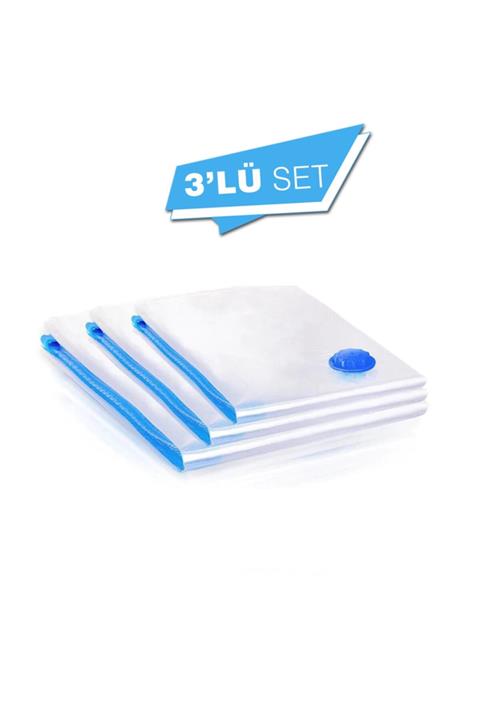 ÖZSON 3'lü Vakumlu Hurç Poşet Set 55x90 - 80x100