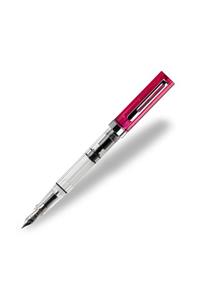 Twsbi Eco Dolma Kalem Şeffaf Blossom Kırmızı M M7447130