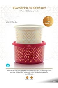 Tupperware Tek Parmak 2'li Saklama Kabı Seti ( Ramazana Özel)
