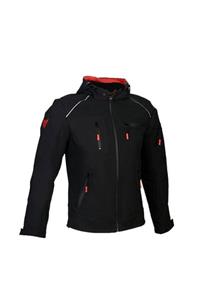 MOTOSPARTAN Unisex Siyah Vexo Taycan L Beden Mont