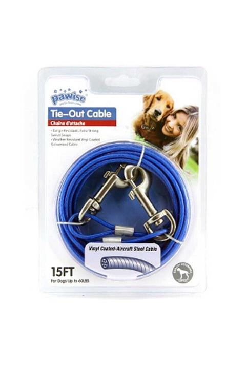 Pawise Köpek Bağlama Çelik Halat 4,5m