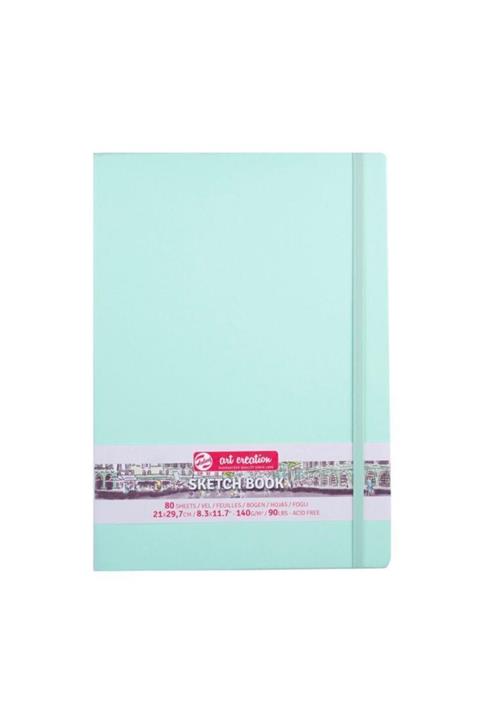 Talens Art Creation Sketchbook Sert Kapak Eskiz Defteri 140 Gr 21x29,7 Cm 80 Yp Fresh Mınt