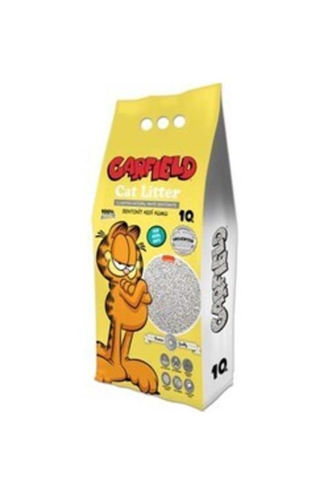 GARFIELD 10lt Natural Doğal Kokusuz Bentonit Kedi Kumu