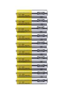 BARBUN Lkea Lr03 Alkalısk Aaa 1,5v Alkalin Pil 10 Adet