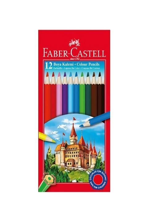 Faber Castell 12'li Kuru Boya