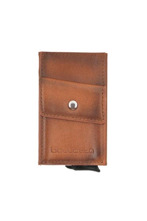Bouletta Austin Coin Deri Kartlık Rst2ef Taba Rfıd