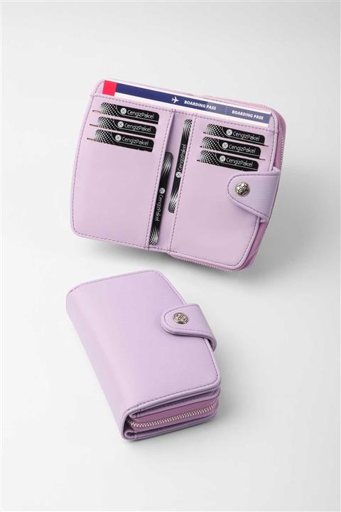 CENGİZ PAKEL Kadın Cüzdan-portföy Lila-65257t