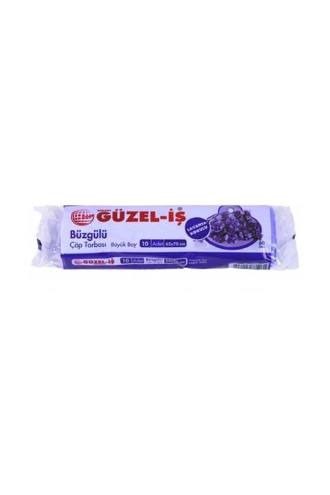 Güzelİş Niceplast Çöp Poşeti Büzgülü Büyük Lavanta 65*70 1 Ad