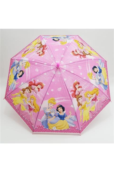 Kelebek Oyuncak Prenses Baskılı Çocuk Şemsiyesi