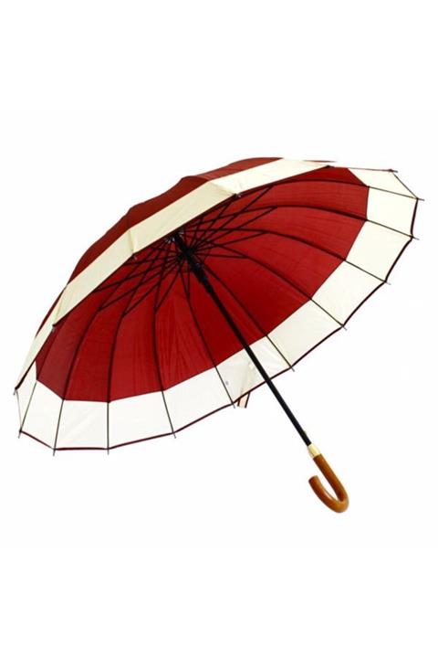 KaktüsKedi 16 Telli Vintage Katibim Model Kadın Şemsiye