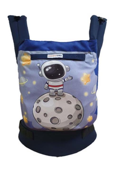 SolomomBaby Mavi Astronot Ergonomik Kanguru