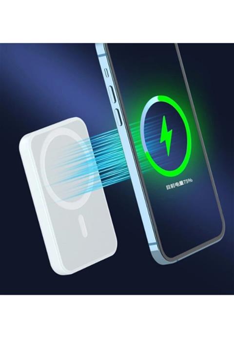ABS Magsafe Kablosuz Şarj Wireless  Uyumlu Magsafe