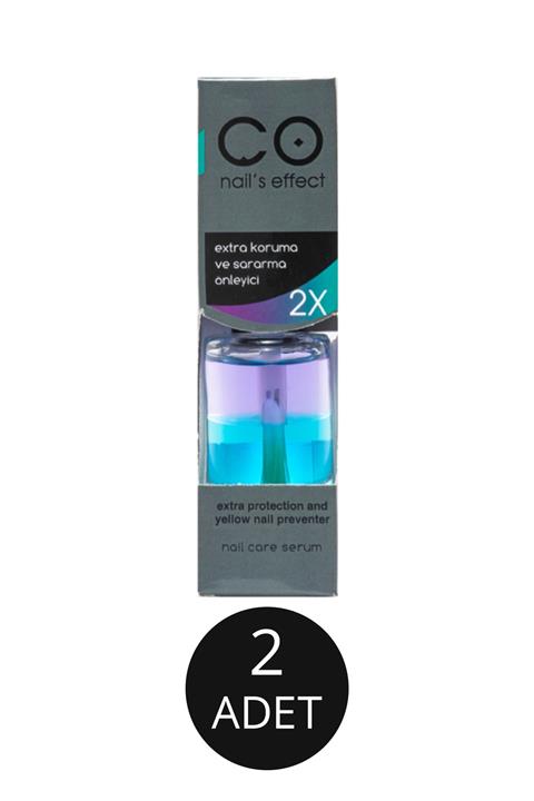 CO Nail's Effect Sararma Önleyici 2 Kat Etkili 2 x 12 ml558956116802