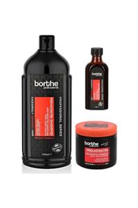 Borthe Pro-keratin Şampuan + Maske + Serum