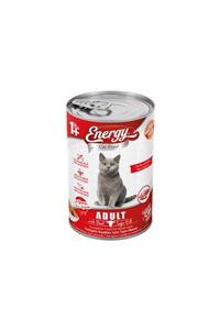 Energy Sığır Etli Yetişkin Kedi Maması-400 Gram-10 Konserve+2 Konserve