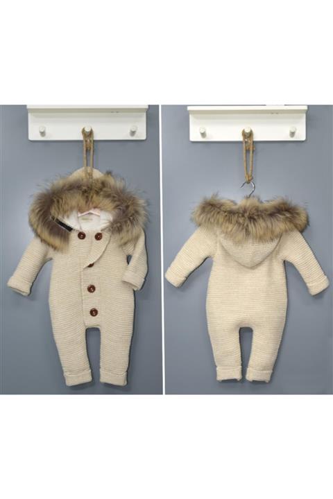 carrotbaby Lüx Organik Nipperland Yünlü Tulum