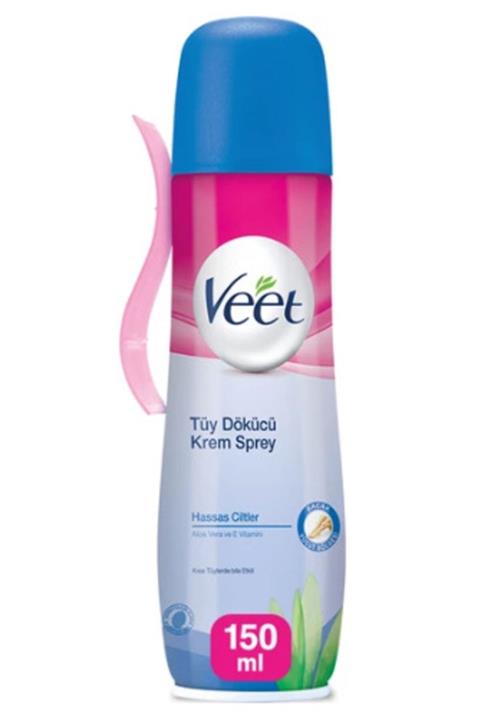 Veet Tüy Dökücü Sprey Krem Hassas Ciltler 150 Ml