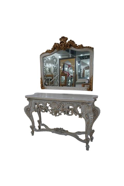 KCA Kervan Cam Kca 1201-w Kca Klasik Oymalı Dresuar