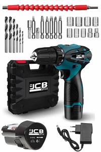 ProJCB Plus American Pro Style 36 V 5 Ah Titan Şanzuman Samsung Batarya Çift Akülü Vidalama 27 Pcs Set