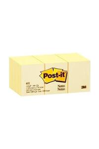 3M Post-it 653 Not Sarı 100 Yaprak 38x51mm Post-ıt