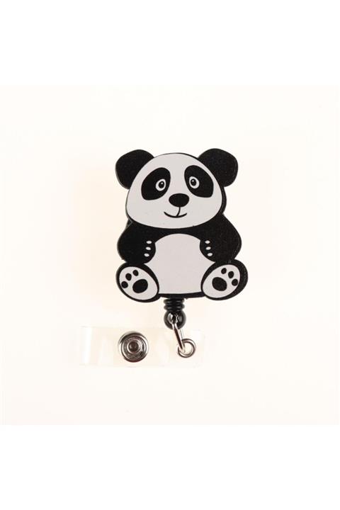 Attach Panda Ahşap Yoyo Yaka Kartlık