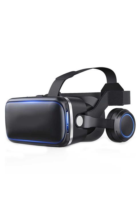 Murcell Kitap Oppo R15x Uyumlu 3d Vr Sanal Gerçeklik Gözlüğü Panoramik Görüntü Stereo Kulaklıklı