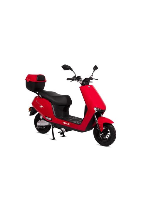 Falcon Electra 6500 Kırmızı Elektrikli Motosiklet 6 Akülü