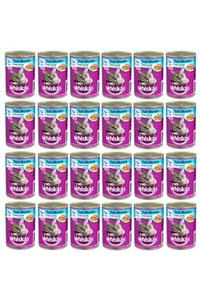 Whiskas Ton Balıklı Konserve Kedi Maması 400 Gr 24 Adet