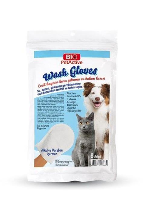 Pet Active Wash Glaves Bakım Kesesi