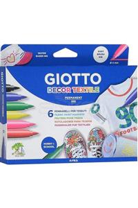 Giotto Decor Tekstil Kalemi 6 Renk