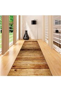Else Halı 3 Boyutlu Tahta Görünümlü Yolluk 100x200
