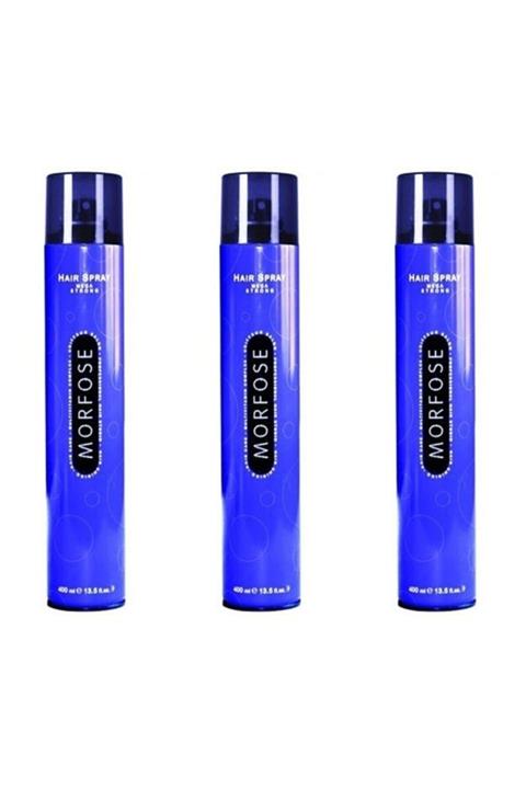 Morfose Saç Spreyi Mega Strong 400 Ml 3 Adet
