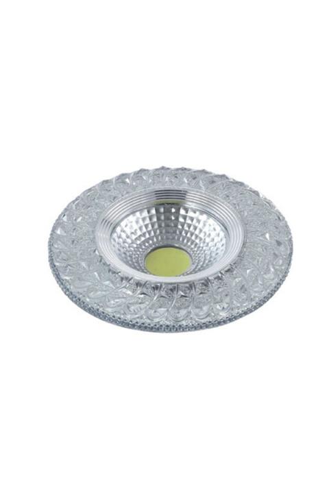 Luzza Belek Cam Spot 5+3w Beyaz+günışığı Yuvarlak