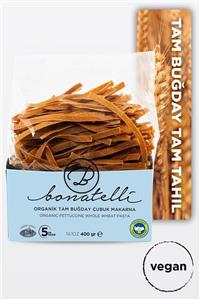 Bonatelli Organık Vegan Tam Buğday Çubuk Makarna 400 Gr