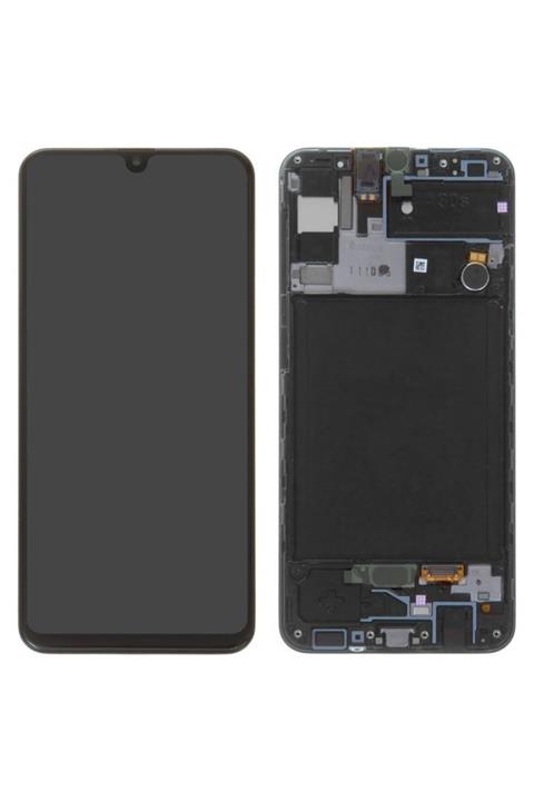 Samsung Galaxy A30s Sm-a307 Lcd Ekran Dokunmatik Servis Orjinali Çıtalı