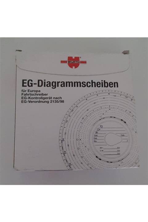 Würth Takoğraf Kağıdı 125 km 100 Adet