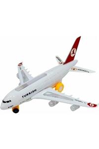 ÖFA TOYS Led Işıklı Sesli Thy Airline A-380 Oyuncak Uçak