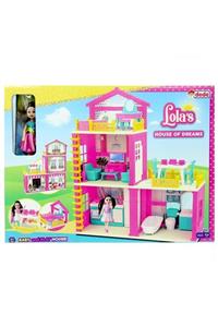 Burnis Toy Trend Lola'nın 3 Katlı Rüya Evi Seti Fırsat