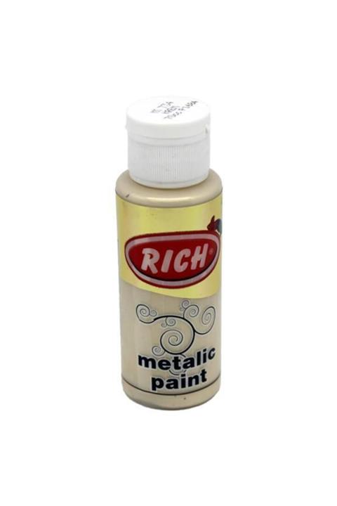 Rich Metalik Akrilik Boya 70 Cc. 734 Krem